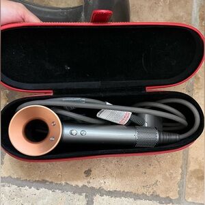 Dyson 100% authentic Silver and gold Hair Dryer
